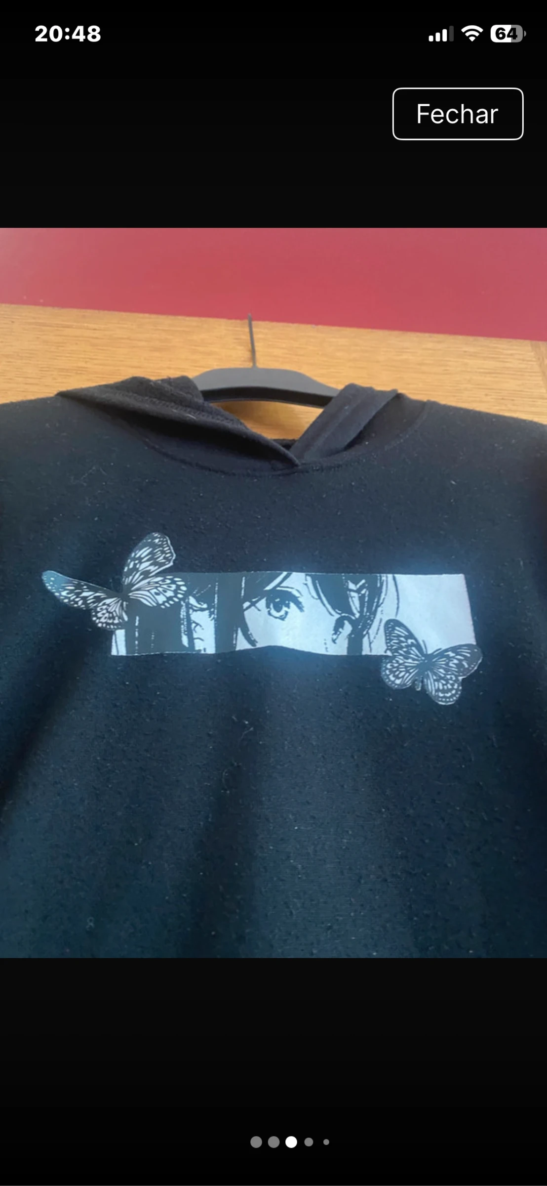 Anime Hoodie sweatshirt size 160 cm – photo 3
